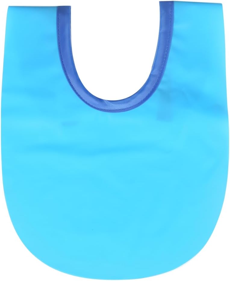EHUSPU Tracheostomy Shower Cover Neck Stoma Protector for Tracheostomy,Waterproof Shower Shield Neck Stoma Guard (Blue-1pc) - Image 1